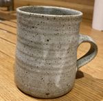 Studio Pottery Mug Hand Crafted Brown  Glaze Stoneware