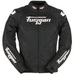 Furygan Atom Vented Mesh Evo Motorcycle Motorbike Textile Jacket - Black / White