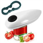 Electric Tin Can Opener Automatic One Touch Battery Operated Cooks for Weak Hand