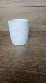 Original Pizza Express White Ceramic Utensil Pen Holder Pot Jar Logo Kitchenware