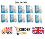 10 x Otrivin Nasal Spray Drops 10mlFast Relief Nose👩👨👌 exp.2028