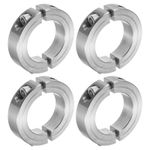 4pcs Double Split Shaft Collar 1-3/4 ID Clamping Collar 2-3/4 OD Stainless Steel