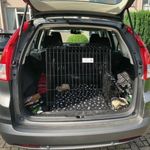 PETWORLD HONDA | CR-V 01-17 Sloping Dog Pet Crate for Car Boot - Easy Install