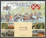 Battle of Blore Heath 2005 Stamp Cover Signed Deputy Lieutenant Staffordshire