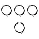 4Pcs Hydraulic Brake Hose for Mountain Bikes Reusable Black