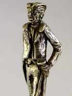 SOLID CAST STERLING SILVER URIAH HEEP CHARLES DICKENS FIGURE 1977 33g