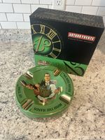 Arturo Fuente Ceramic Story Cigar Ashtray Green with Box Made In Spain