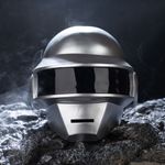 Xcoser Daft Punk Thomas Bangalter Silver Helmet Adult Wearable Replica Cosplay