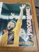 1987  World Cup Rugby-Official Souvenir Programme