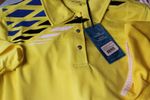 Job Lot 13 Nivo Bright Florescent Yellow Golf Shirts XS-XL Mix Sleeveless/Sleeve