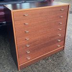 VINTAGE DENKA MID CENTURY  DANISH DRESSER CHEST OF DRAWERS IN TEAK.