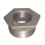 Black Malleable Iron Reducing Bush BSPT