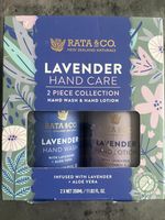Rata & Co Lavender Hand Care Set 2x350ml Jumbo Bottles | Original | UK STOCK