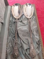 Antique German Silver Serving Spoons