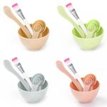 6pc Hydro Jelly Face Mask Mixing Bowl Brush Stick Spoon DIY Beauty Cosmetic Tool
