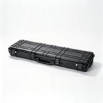 Long Hard Rifle Case 53" x 16" x 6" Wheeled Waterproof Gun Storage Box Black