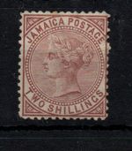 Jamaica 1870-83 2/- venetian red SG14 mint MH WS39065