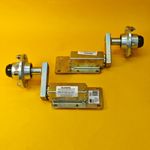 Suspension Unit & Hub PAIR 350kg Zinc Plated With 4 Studs On 4" PCD for Trailers