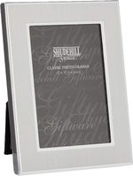2" X 3" Plain Satin Silver Classic Photo Frame Gift Present 24123