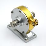 JT-I Live Steam Turbine Engine Model, 20,000 RPM, Brass/Aluminium, 1:6 Scale