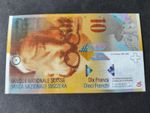 2008 Switzerland 10 Francs BankNote - Sigs HR & TJJ - UNC