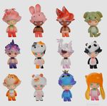 Dimoo World Stray Animals Complete Set Of 12