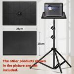 Projector Tray Holder Platform Laptop Pallet with 1/4 Screw Projector Stand