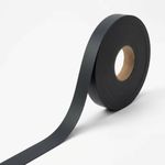 Black Matt Melamine Edging Tape 5m x 22mm Iron-On Banding Veneer Egger Pre-Glued