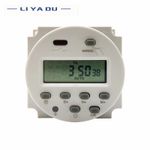DC 12V 16A LCD Digital Timer Switch Electronic Power Programmable Time Relay UK