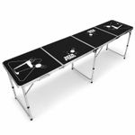 NEW! Official Size 8 Foot Folding Beer Pong Table BBQ Drinking Party