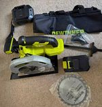 DEWINNER DE-335DYJ 20V Brushless Cordless Circular Saw 150mm + Battery