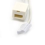 BT Telephone Extension Cable Lead Landline Fax Modem Socket RJ11 2m - 30m