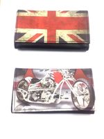  FAUX LEATHER RYO TOBACCO POUCH VARIOUS DESIGNS UNION JACK, MOTORBIKE UK SELLER