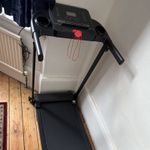 Electric Foldaway Home Treadmill, LCD Display & Safety Key, Black