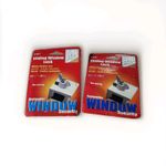 Prime Line U9821 7/8" Aluminum Plastic No-Mar Window Lock 2 Pack of 2 Count