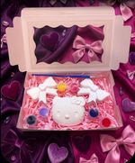 Girls Kitty & Bows Paint Your Own Activity Paint Craft Set 