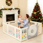 Adventure Baby Playpen for Baby & Toddlers Foldable Activity Center Kbyzqpmdbwhd