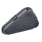Medium Large Shaped Black Pistol Case