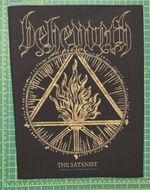 Behemoth The Satanist Large Size Printed Back Patch Officially Licensed