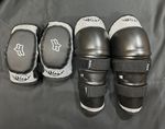 Fox Motocross Peewee Kids Elbow And Knee Guard Bundle - age 4-7