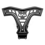 Raptor 700 YFM Front Bumper Black Alloy Black PHD 2006- XRW X16 Bash Guard