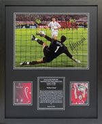 FRAMED LIVERPOOL JERZY DUDEK SIGNED LIVERPOOL 2005 FINAL PHOTO WITH PROOF & COA