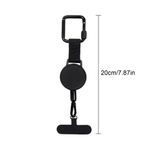 Holdmate Pro Phone Holder for Skiing, Retractable Mobile Phone Safety Strap