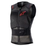 Alpinestars 2025 Nucleon Flex Pro Protection Vest Transparent Smoke Red Black