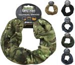 NEW KombatUK Military Airsoft Scrim Scarf Tubular Elasticated Tactical Snood