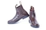 Horse Riding Leather Jodhpur Boots Brown Adults Childrens Yard Boots