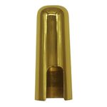 Earlham Alto Saxophone Metal Mouthpiece Cap - Brass Lacquered - Free UK Shipping