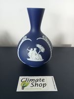 Vintage Antique Wedgwood Jasperware bud Vase Cobalt Blue Dark Blue 16cm 1890's
