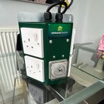 Greenpower ECO-SWITCH 4CT Grow Light Contactor Timer 24 Hour, 4 UK Sockets