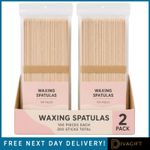 200 WOODEN WAX STRIPS WAXING LEGS BODY BIKINI HAIR REMOVAL SPATULAS WAX STICKS